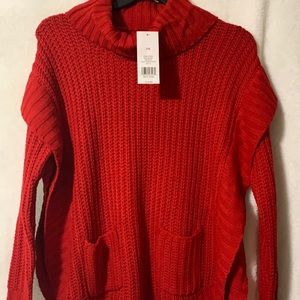 New Directions Red PM Sweater